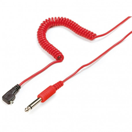 Kaiser Flash Cable, punane, 10m PC ja jack-pistik, 6,35mm 1409