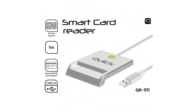 Quick QR-511 Smart ID Card reader USB