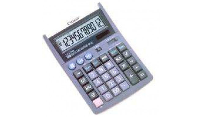 CANON TX-1210E calculator tax- and currency calculation big bended keyboard big bended display