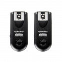A set of two Yongnuo RF603N II flash triggers with a cable N1 for Nikon