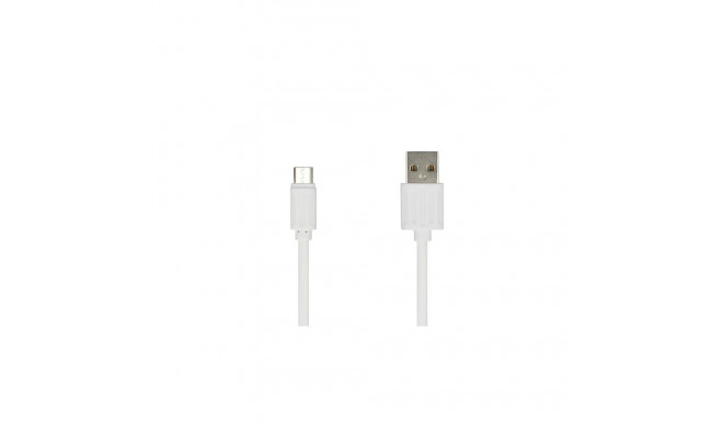 Kaabel - USB ja Micro USB - VALGE (kiirlaadimine)