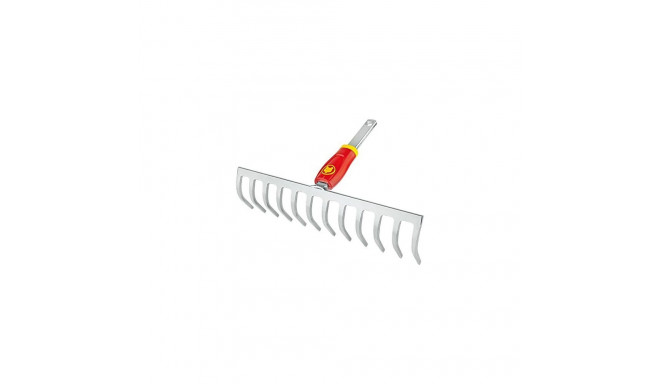 WOLF-Garten Rake DR-M35 - multi-star - silver / red - 35 cm