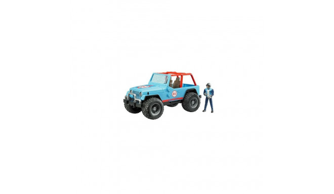 Bruder Professional Series Jeep Cross country Racer blue with driver - 02541