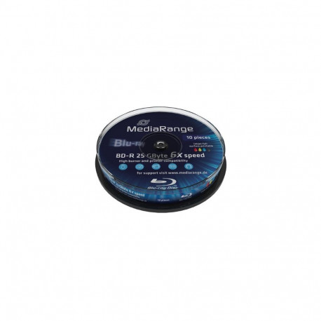 BD-R 6x CB 25GB MediaR Pr. 10 sztuk