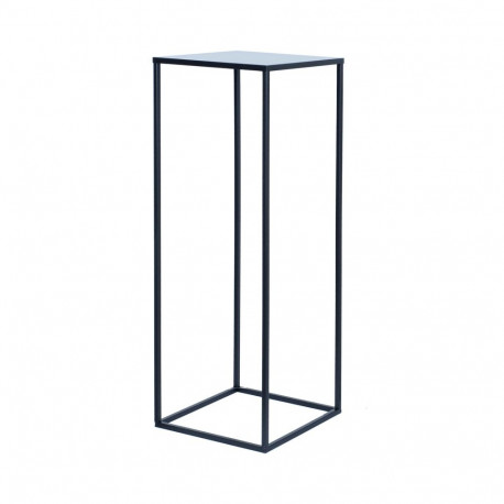 Lillepostament DEIA CHI L 25x25xH70cm, must