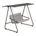 Garden swing MASSIOM 2-seater, green