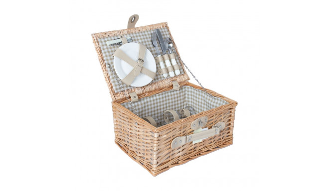 Picnic basket for 2 people, 37x27xH18cm