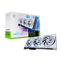 MSI GeForce RTX 5070 12G GAMING TRIO OC WHITE graphics card, white