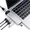 Satechi USB Type-C Pro Hub 4K HDMI and Ethernet adapter, Silver