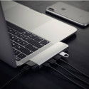 Satechi USB Type-C Pro Hub 4K HDMI and Ethernet adapter, Silver