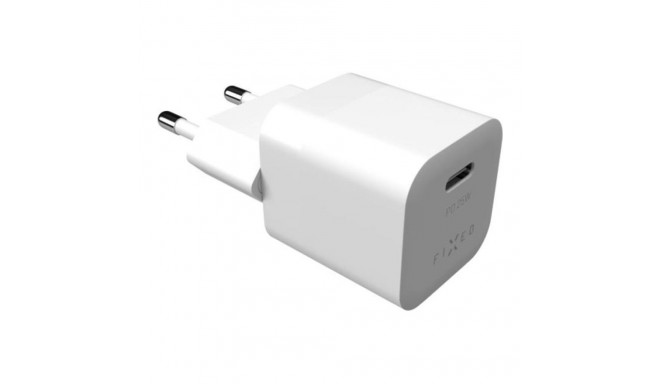 Fixed | Mini USB-C reisilaadija, 25W | FIXC25M-C-WH