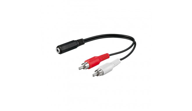 Goobay | Audio cable adapter, 3.5 mm | 50092