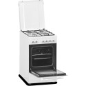 Simfer | Cooker | 5405SERBB | Hob type Gas | Oven type Electric | White | Width 50 cm | Electronic i