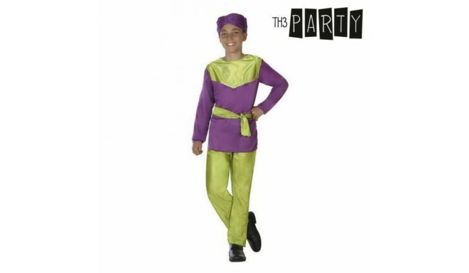 Costume for Children Haystack Purple (4 Pcs) - 7-9 Years