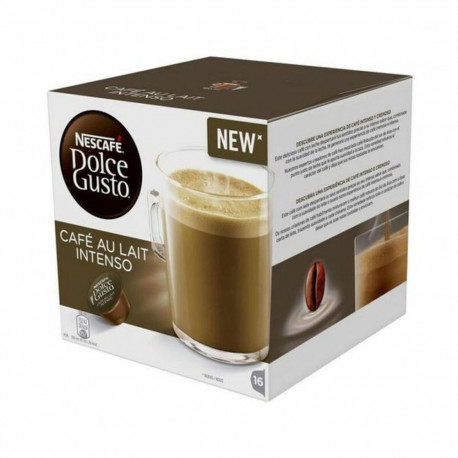Kohvikapslid Nescafé Dolce Gusto 48116 Café Au Lait Intenso (16 uds)