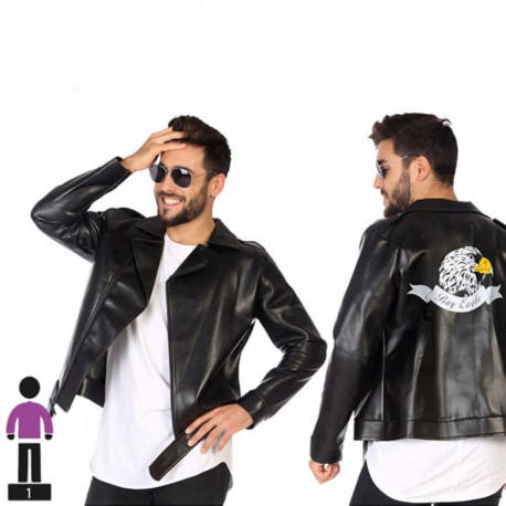 Costume for Adults Black 50s (1 pcs) - S