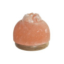 Apgaismojošs dekors DKD Home Decor Sāls Oranžs 15 W 16 x 16 x 18 cm