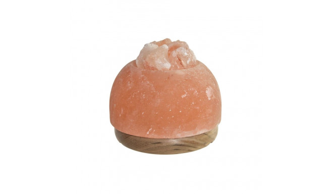 Apgaismojošs dekors DKD Home Decor Sāls Oranžs 15 W 16 x 16 x 18 cm