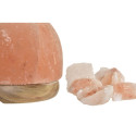 Apgaismojošs dekors DKD Home Decor Sāls Oranžs 15 W 16 x 16 x 18 cm