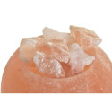 Apgaismojošs dekors DKD Home Decor Sāls Oranžs 15 W 16 x 16 x 18 cm