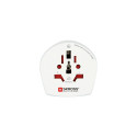 Skross Travel Adapter World-to-UK Earthed White