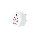 Skross Travel Adapter World-to-UK Earthed White