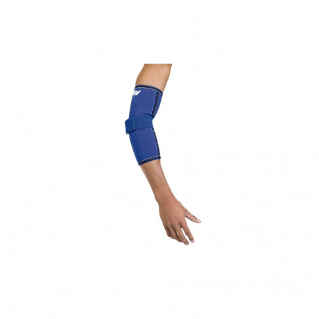 Elbow support with elasticstrap EPICONDYLO S blue/black/white 340