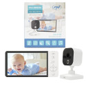Video Baby Monitor PNI BM500 screen 5 inch wireless 2,4 GHz, temperature sensor, VOX, night vision, 