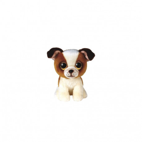 Plush toy TY Hugo Dog brown and white 15 cm