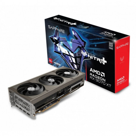 Radeon RX 9070 XT NITRO+ GAMING OC 16GB GDDR6 256bit 2DP/2HDMI graafikakaart