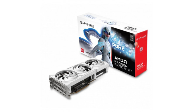 Graphics card Radeon RX 9070 XT PURE 16GB OC GDDR6 256bit 2DP/2HDMI