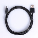 TB cable micro USB - USB 1.5m, black