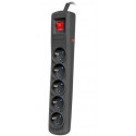 Power strip ARC5 3 m ARC5/15/CZ black