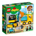 Bricks DUPLO Truck & Tracked Excavator