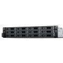 Network Attached Storage - Synology RackStation RS2423RP+ 2U AMD Ryzen V1780B Black, Grey Synology R