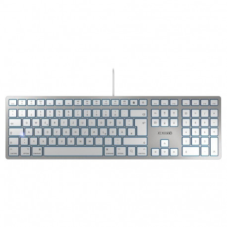 "Cherry KC 6000 Slim For Max USB silber QWERTZ DE"