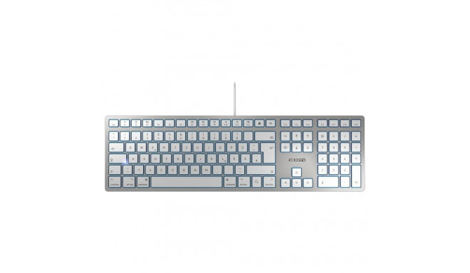 "Cherry KC 6000 SLIM FOR MAC USB silber QWERTZ DE"