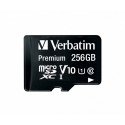 "CARD 256GB Verbatim MicroSDXC Premium Class10 + Adapte retail"
