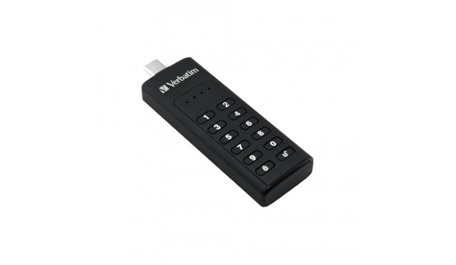 "STICK 128GB Verbatim 3.2 Typ A Keypad Secure Drive AES"