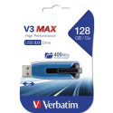 "STICK 128GB Verbatim 3.2 V3 Max Black/blue retail"