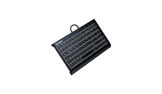 "KeySonic KSK-3011ELC (DE) Super-Mini mit Nummernblock sw"