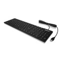 "Keysonic KSK-8030IN (US) Industrietastatur 105T black bulk"