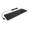 "Keysonic KSK-8030IN (US) Industrietastatur 105T black bulk"