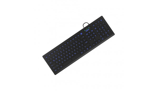 "KeySonic KSK-8031INEL-B (DE) Industrietastatur 105T bl"