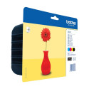 "Brother Tinte LC-121 Value Pack (BK/C/M/Y)"