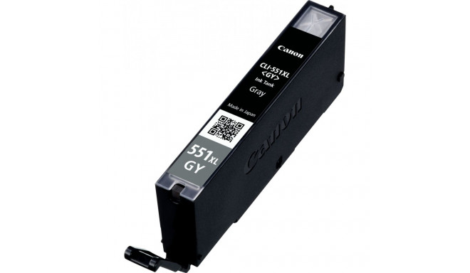 "Canon Tinte CLI-551XL 6447B001 Grau bis zu 275 Farbfotos gemäß ISO/IEC 29102"