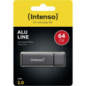 "STICK 64GB 2.0 Intenso ALU Line anthrazit"