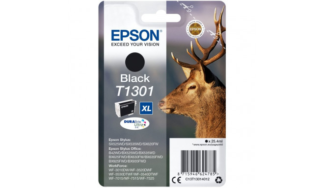 "Epson Tinte T1301 C13T13014012 Schwarz bis zu 945 Seiten"