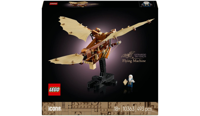 "LEGO ICONS 10363 - Leonardo da Vincis Fluggerät"