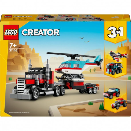 "LEGO Creator Tieflader mit Hubschrauber 31146"